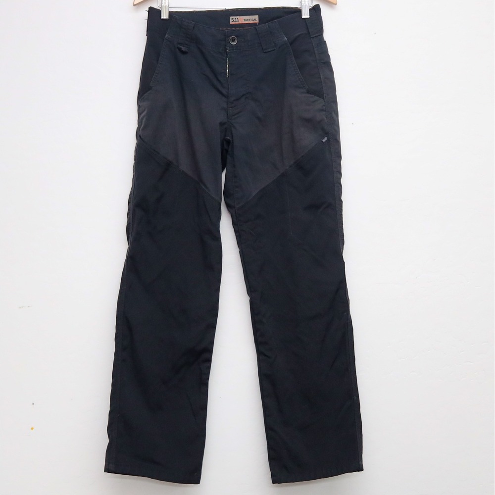 5.11 Tactical Stonecutter Pants Mens 30x32 Black Flex-Tac Double Knee Cargo